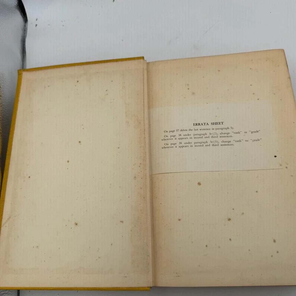 US WWII R.O.T.C. Infantry Manual VTG 1940 Military Service Pub. Co 11th Edition